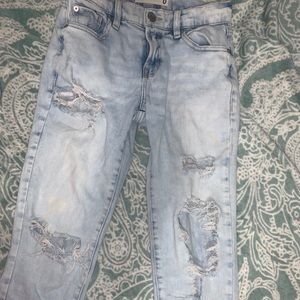 Garage ripped jeans!